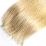 Straight Human Virgin Hair #613 Blonde 3 Bundles Deal