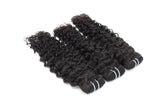 3 Bundle Deals Italy Curly Virgin Human Hair Natural Black