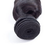 Loose Wave Virgin Human Hair Natural Black Bundles (100 grams)