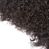 Natural Curly Virgin Human Hair Natural Black Bundles (100 grams)