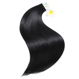 Straight Virgin Human Hair  Tape In Natural Black (20pcs/50grams)